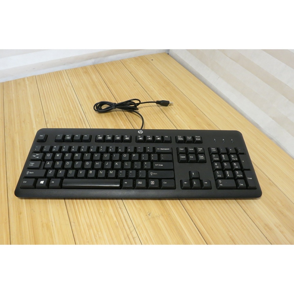 1 HP USB Keyboard KU-1156 Nice Condition‎ Tested & Working 100%